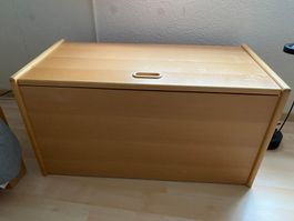 Truhe Holz naturbelassen guter Zustand