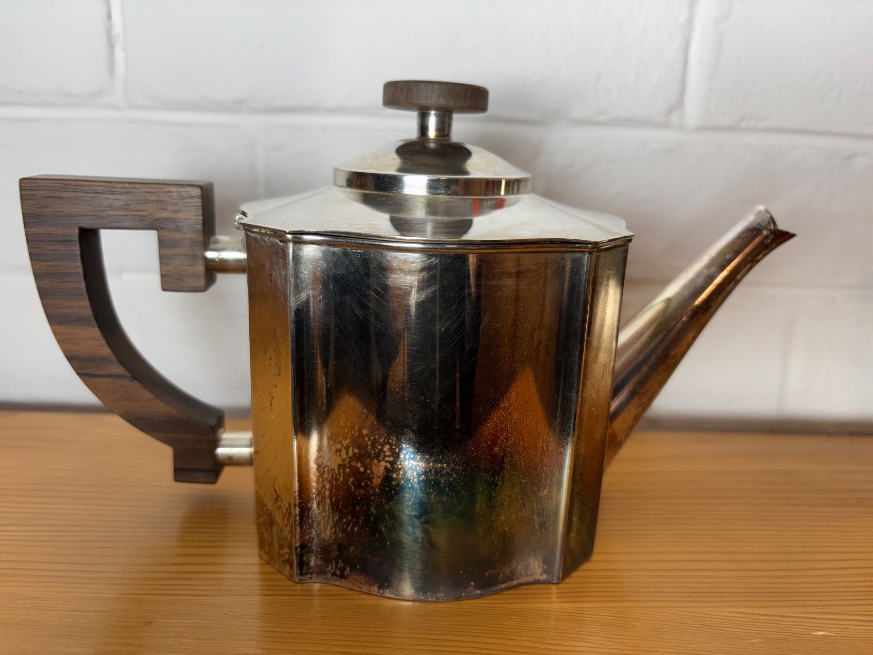 WMF Set di piatti: Kaffeeset Teeset Art Deco WMF versilbert Palisander 20er – Usato da Hinwil venduto da DaniBachman 3