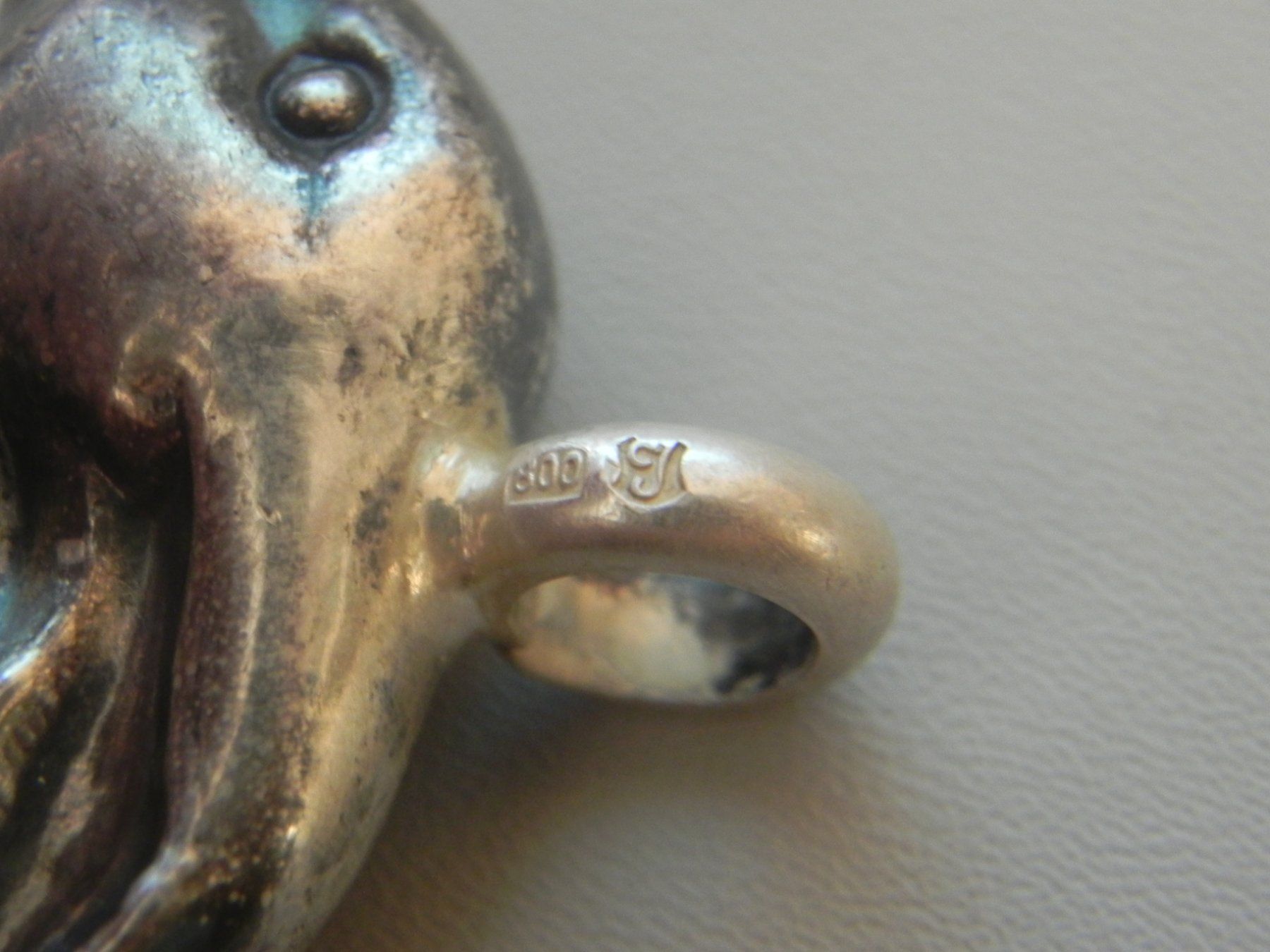 Figuren: 2 alte Baby Rassel aus Silber – Gebraucht aus Minusio von Lory64 4