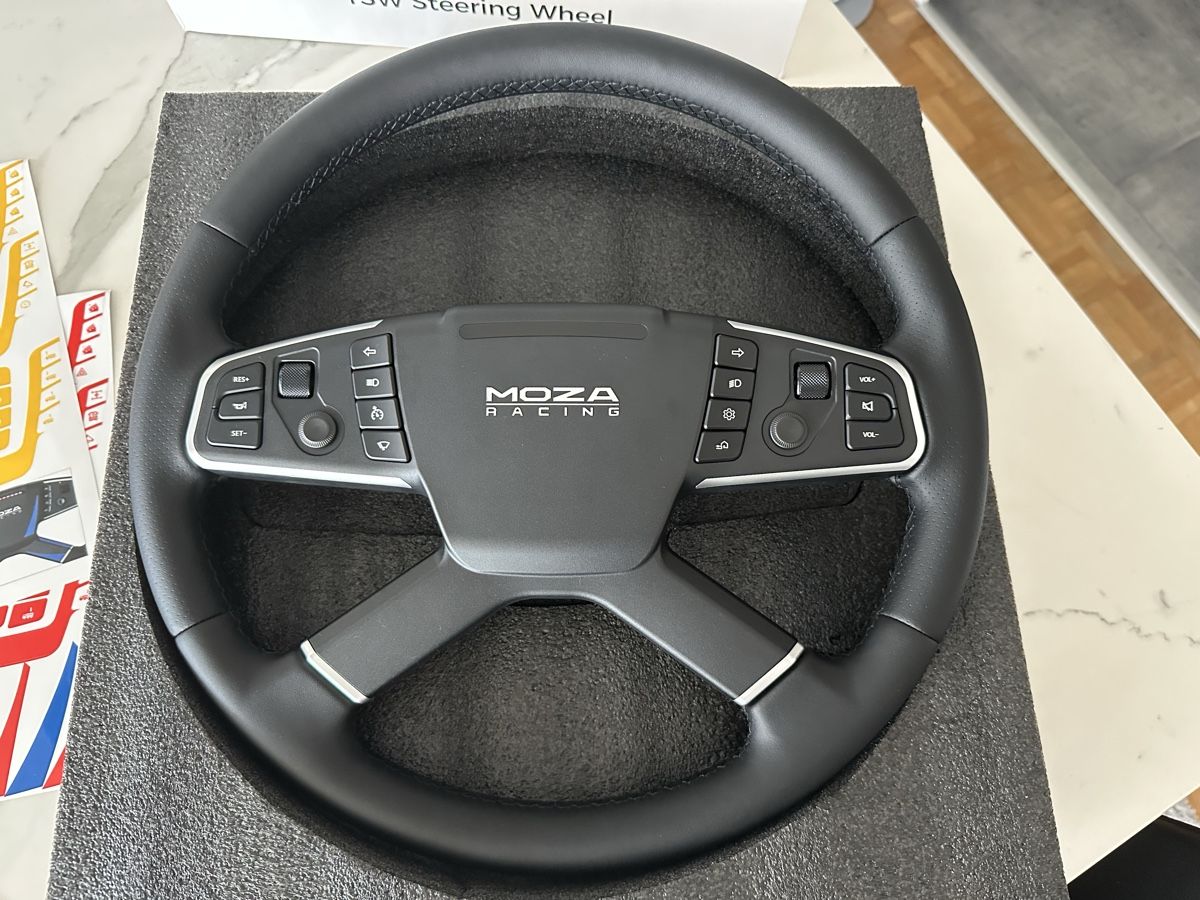 Moza Racing Controller: Moza TSW Steering Wheel – Gebraucht aus Zug von cvTrex 2