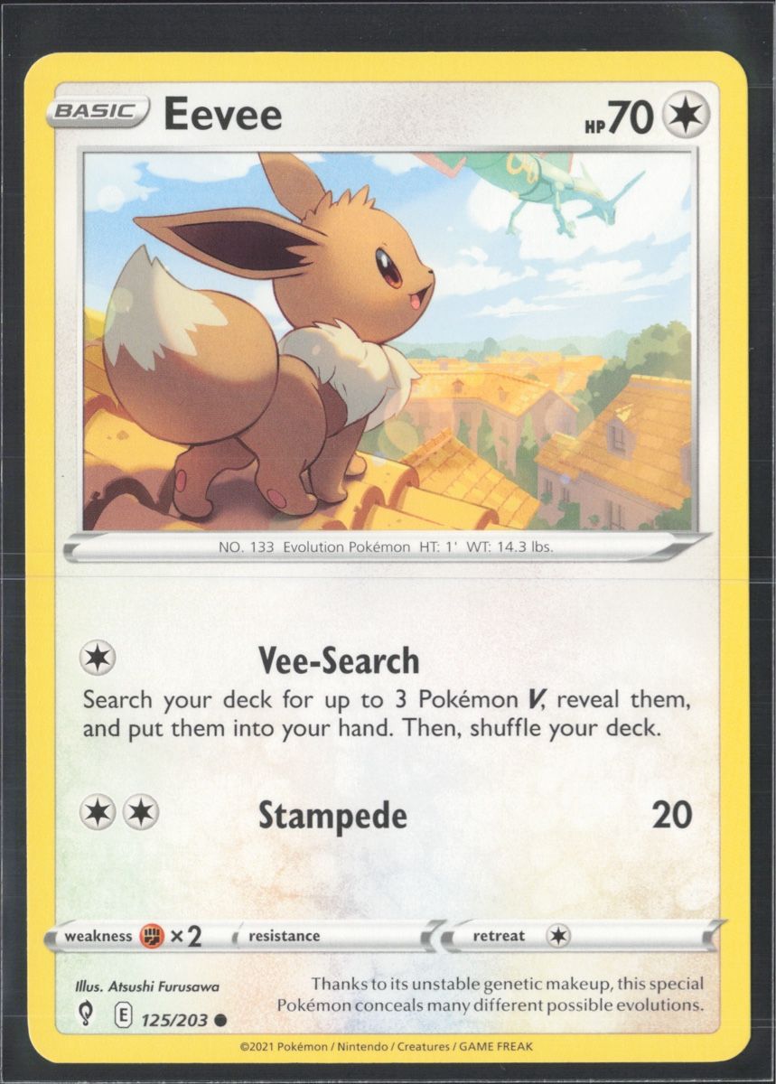 Pokémon Sammelbilder & Trading cards: POKÉMON / Eevee / Evolving Skies 🇺🇸 – Gebraucht aus Herzogenbuchsee von TCG-High-Quality