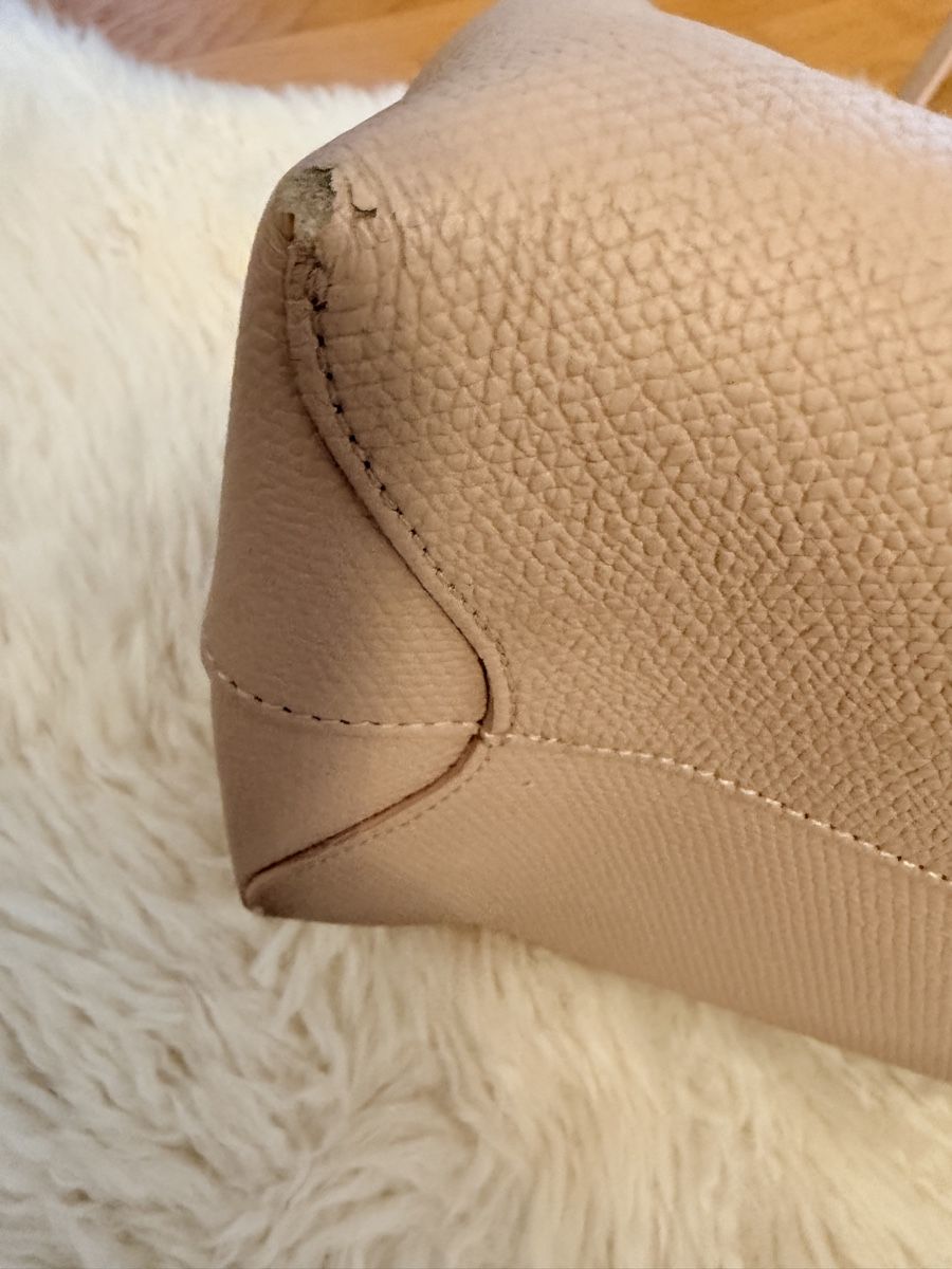 Longchamp Borse da donna: Grand sac Longchamp rose pale/ gris – Usato da Lausanne venduto da Meganelausanne 2