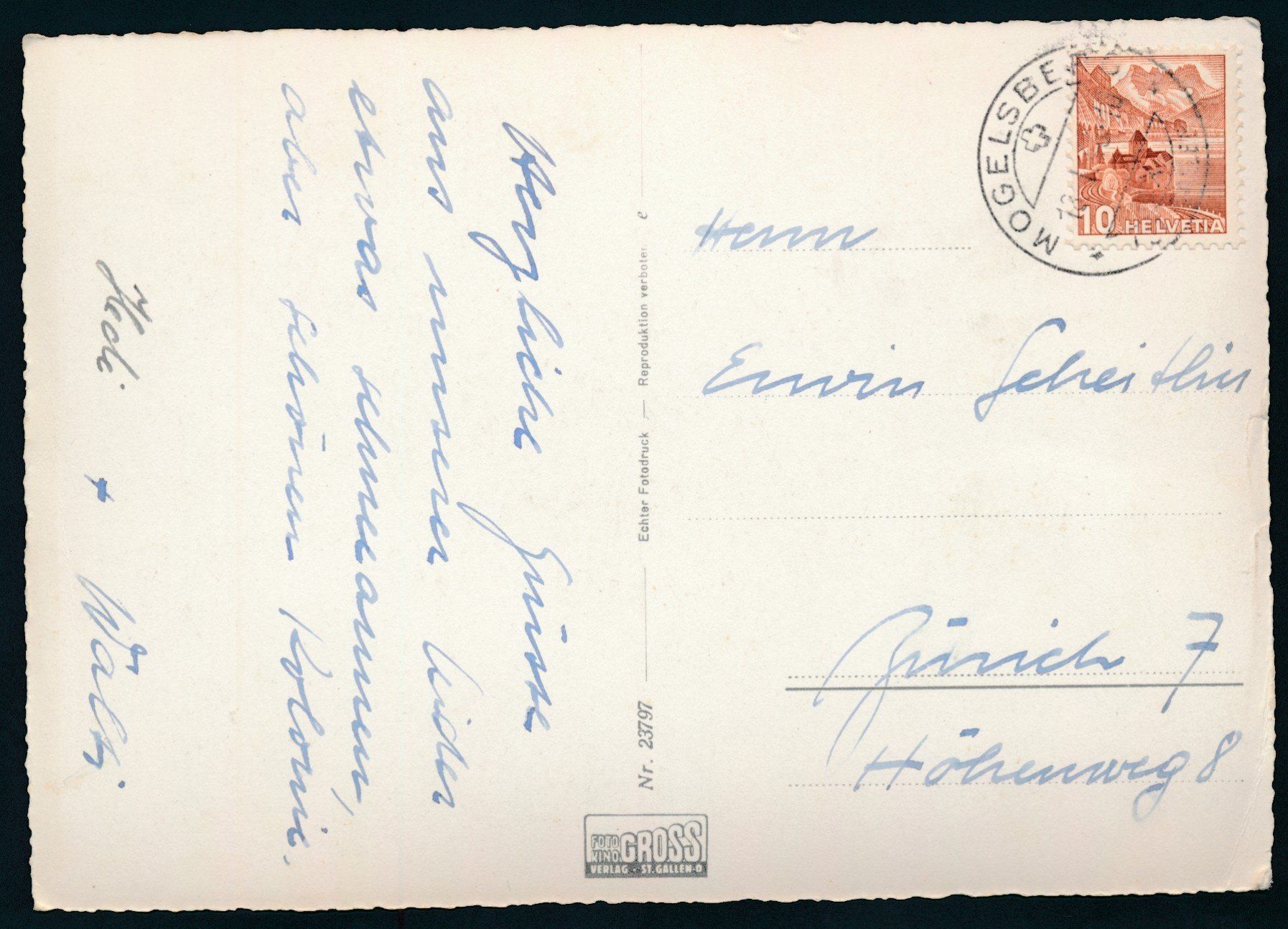 Cartoline postali: AK: Mogelsberg – Usato da Bonau venduto da Profila3 1
