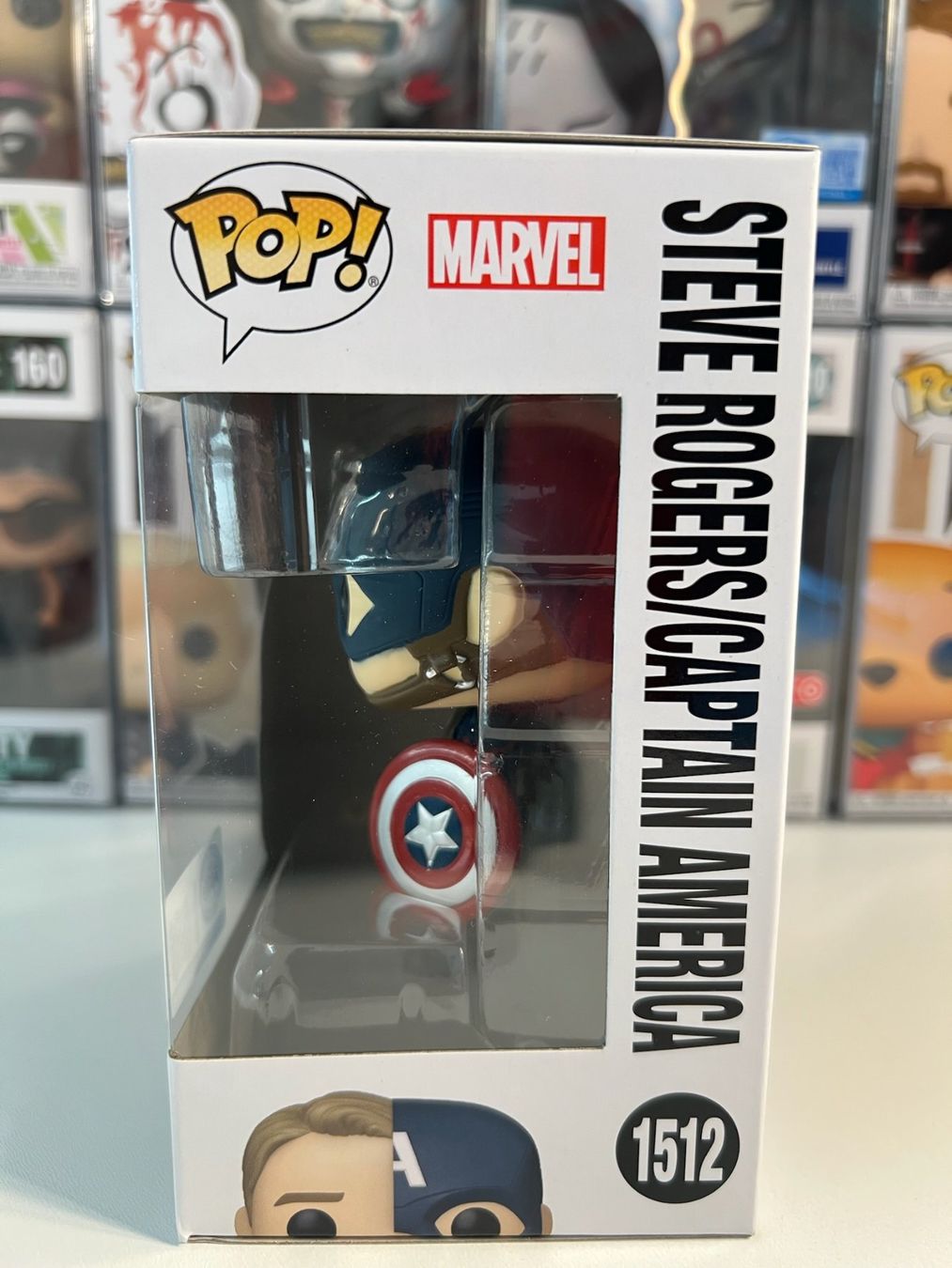 Funko Figuren: Funko POP! Marvel Infinity Saga Steve Rogers/Captain America – Neu und originalverpackt aus Le Mouret von perfectbijou 3