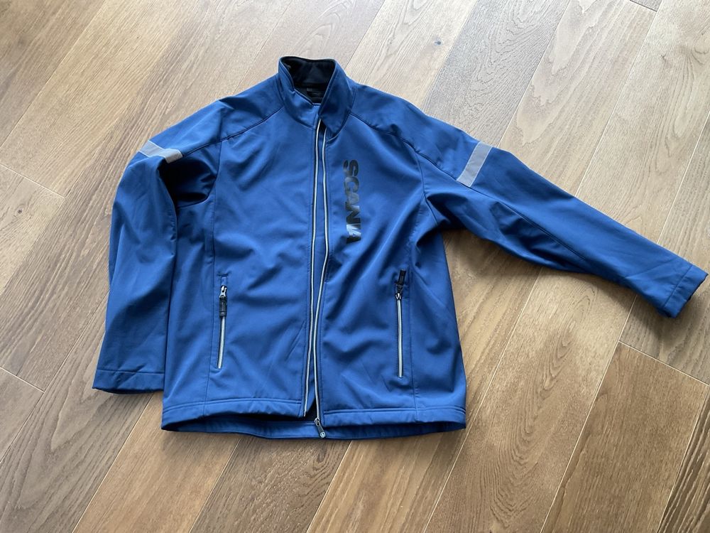 Original Scania Soft Shell Jacke blau Gr. XL (Gebraucht) in Lupsingen ...