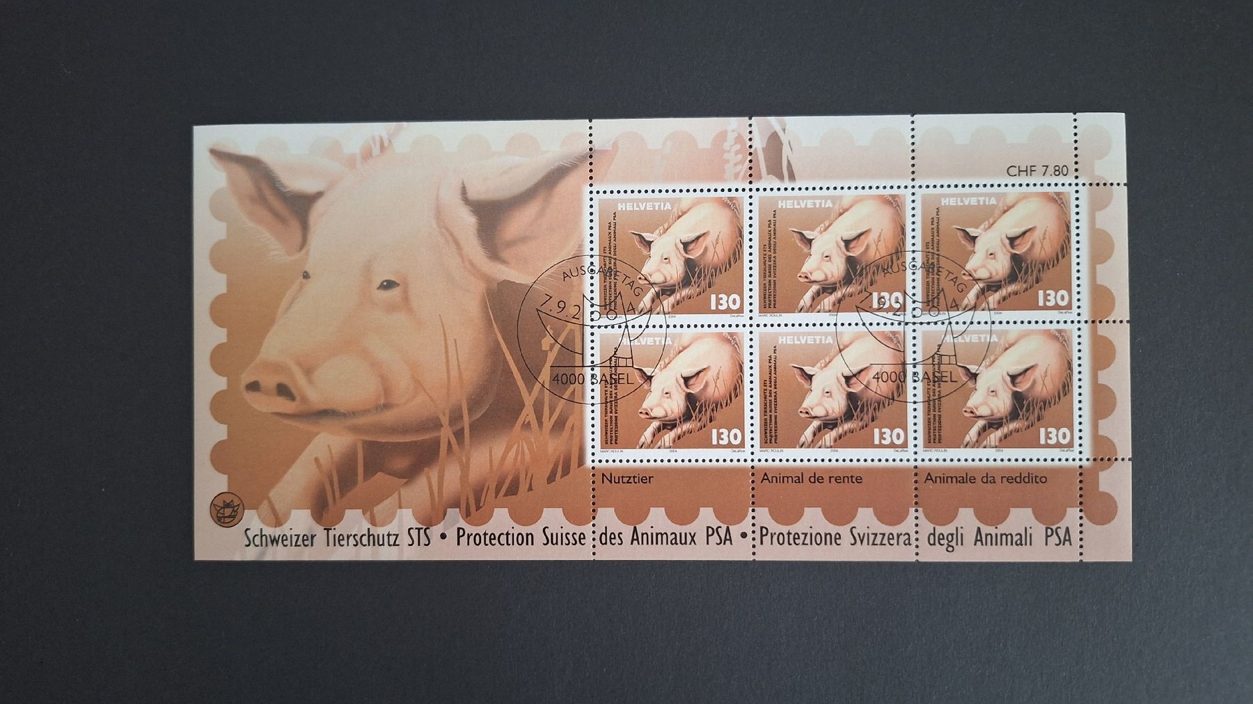Alle Briefmarken: 2004,Nr.1130-1132 3×Kleinbogen ET – Neu (gemäss Beschreibung) aus Pratteln von walti-6060 2