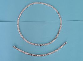 SET: Halskette + Armband - Sterlingsilber 925