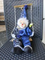Grosse Sammler Puppe Clown mit Porzellan Gesicht .