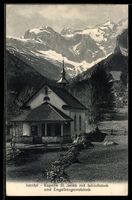 AK Isenthal, Kapelle St. Jakob mit Schloßstock