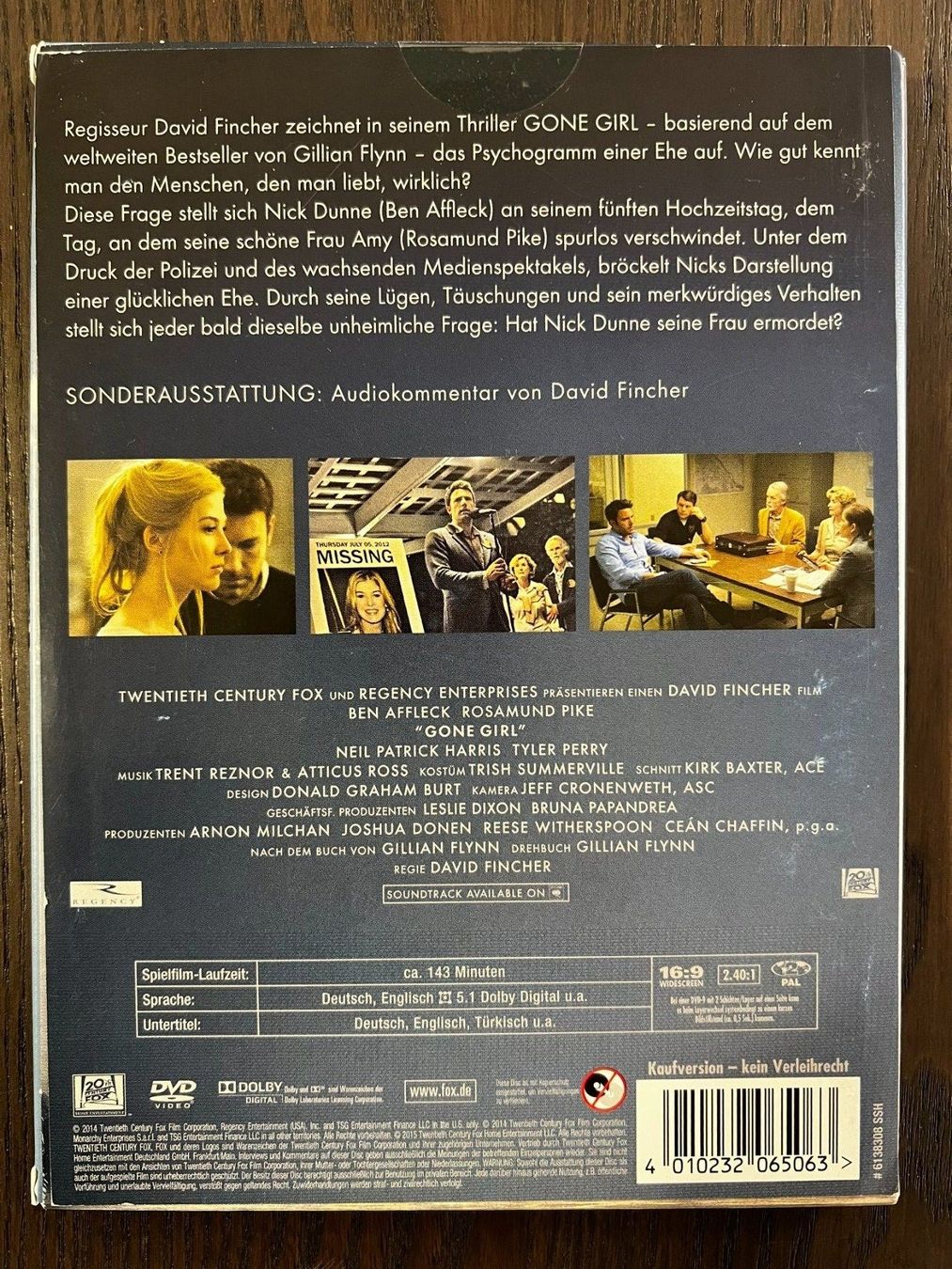 Tutti i DVDs: Gone Girl – Usato da Zürich venduto da FilmFreunde 1