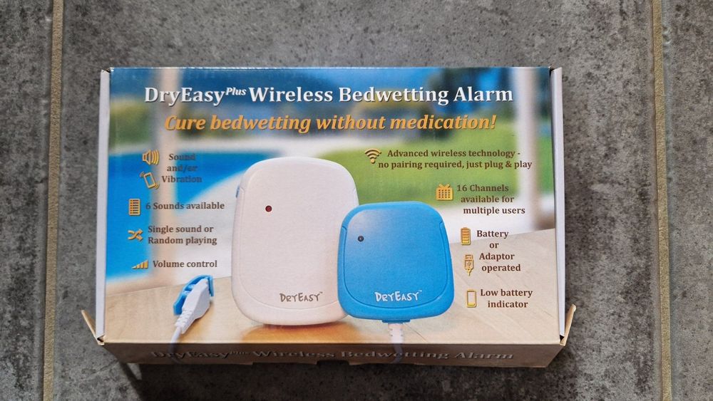 Dry Easy Plus Wireless Bedwetting Alarm Bettnässer Alarm Acheter sur