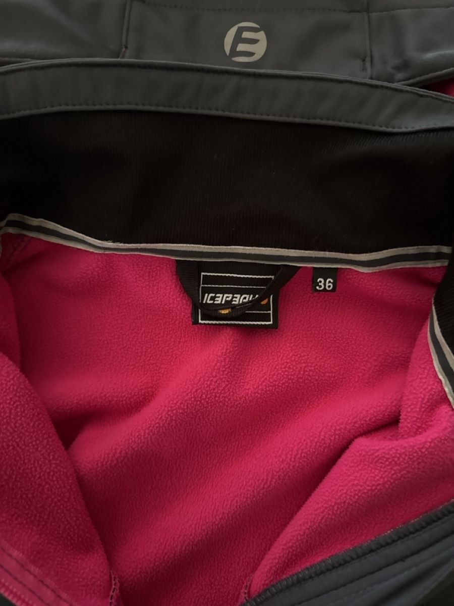 Icepeak Giacche: Icepeak Softshelljacke Damen grau pink  – Usato da Jona venduto da caramba05 1