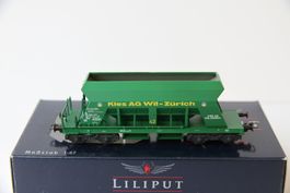 Kies AG Wil, Kieswagen, Liliput, 1:87, Märklin-Achsen, neu