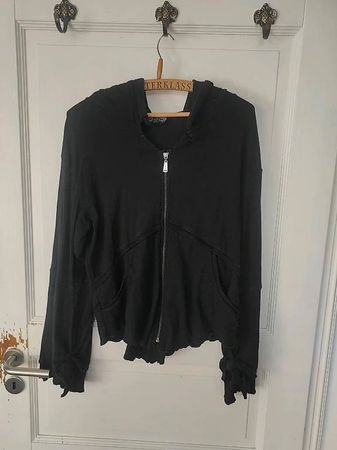 BÄRES Jacke Sweatjacke Gr. XXL Mittelalter schwarz