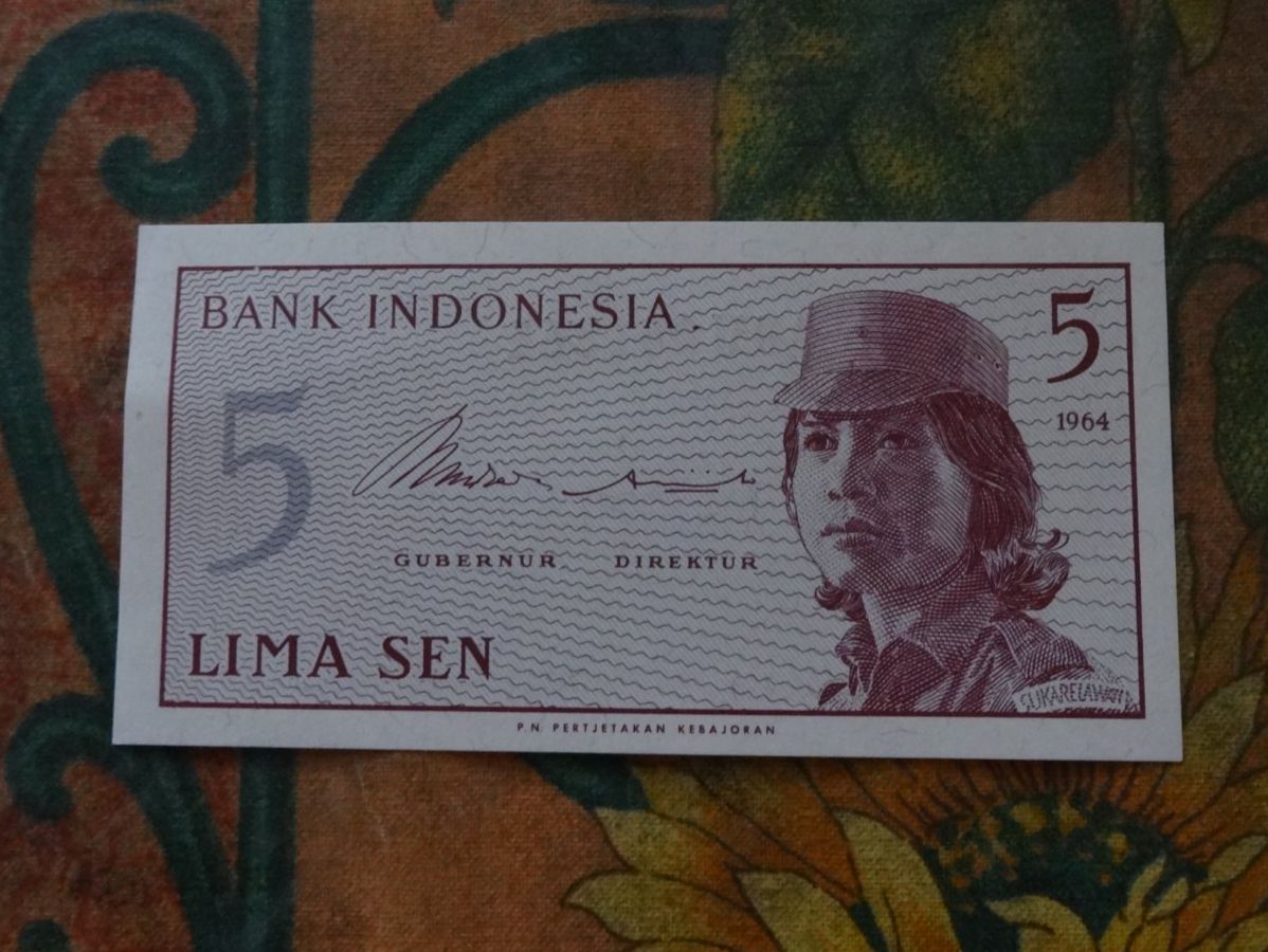Banconote: INDONESIE  5 Sen  Billet – Usato da Romanel-sur-Lausanne venduto da Swift13