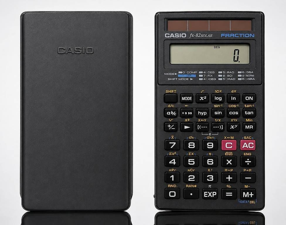 Taschenrechner: Calculatrice Casio solaire – Gebraucht aus Bremblens von audit 1