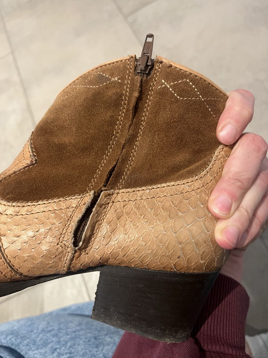 Globus Scarpe da donna: Cowboystiefel / Lederstiefel Gr. 38 - Globus – Usato da Langenthal venduto da ivet7 2