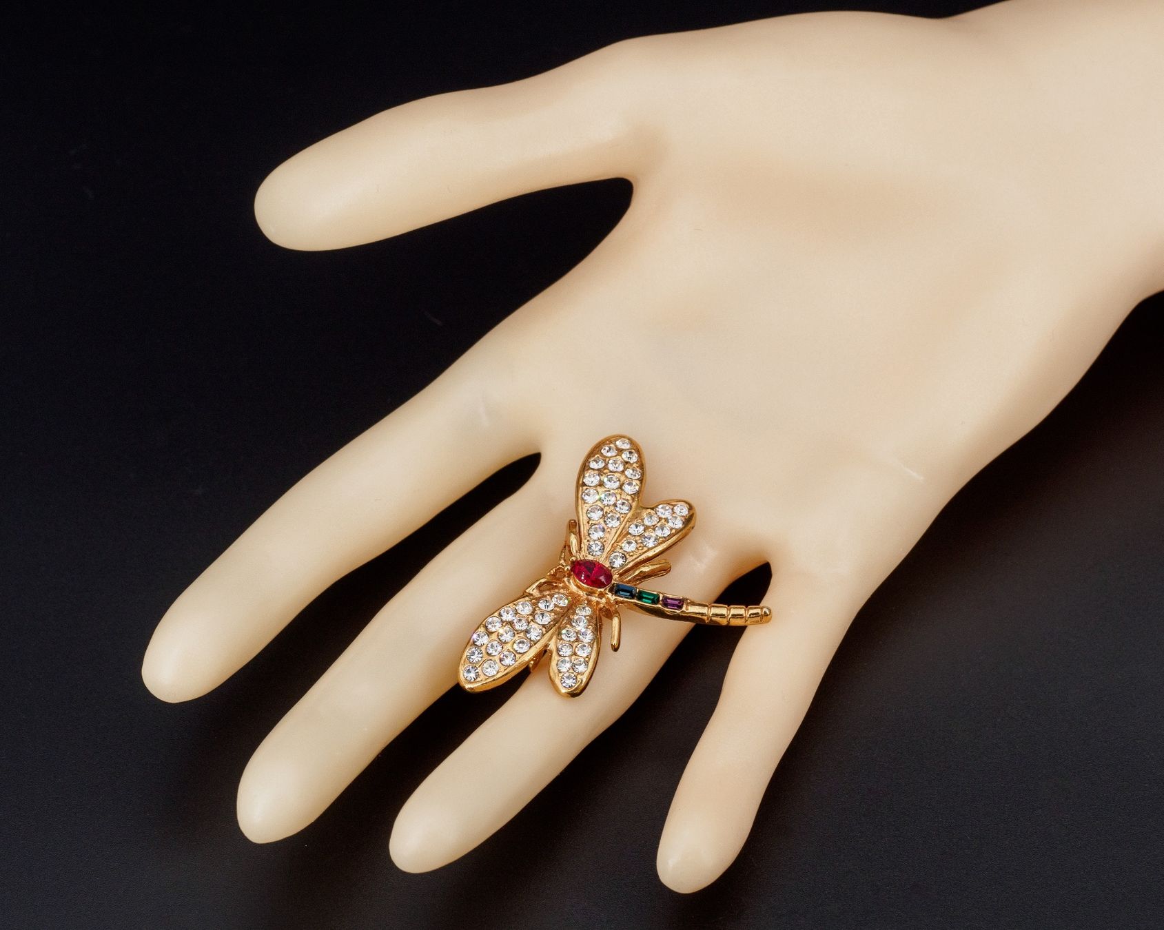 Broschen & Nadeln: Vintage ROMAN Brosche; Libelle – Gebraucht aus Zürich von nostalgic_treasures 1