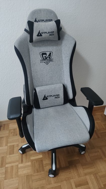 GTPLAYER ACE Gaming Chair, Grey/Black (Gebraucht) in Versoix für CHF ...