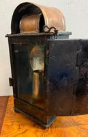 Alte Lampe, Laterne, Kaminlampe, Kupfer, Eisen, Deko, Amb...
