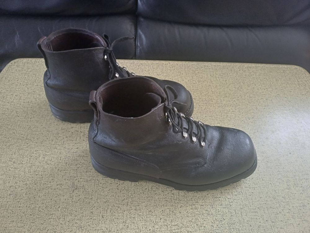 Schweizer Armee Herrenschuhe: Armee Schuhe Grösse 42,5 Breite 5 Schweizer Armee 1966 – Gebraucht aus Wettingen von Nini54 1