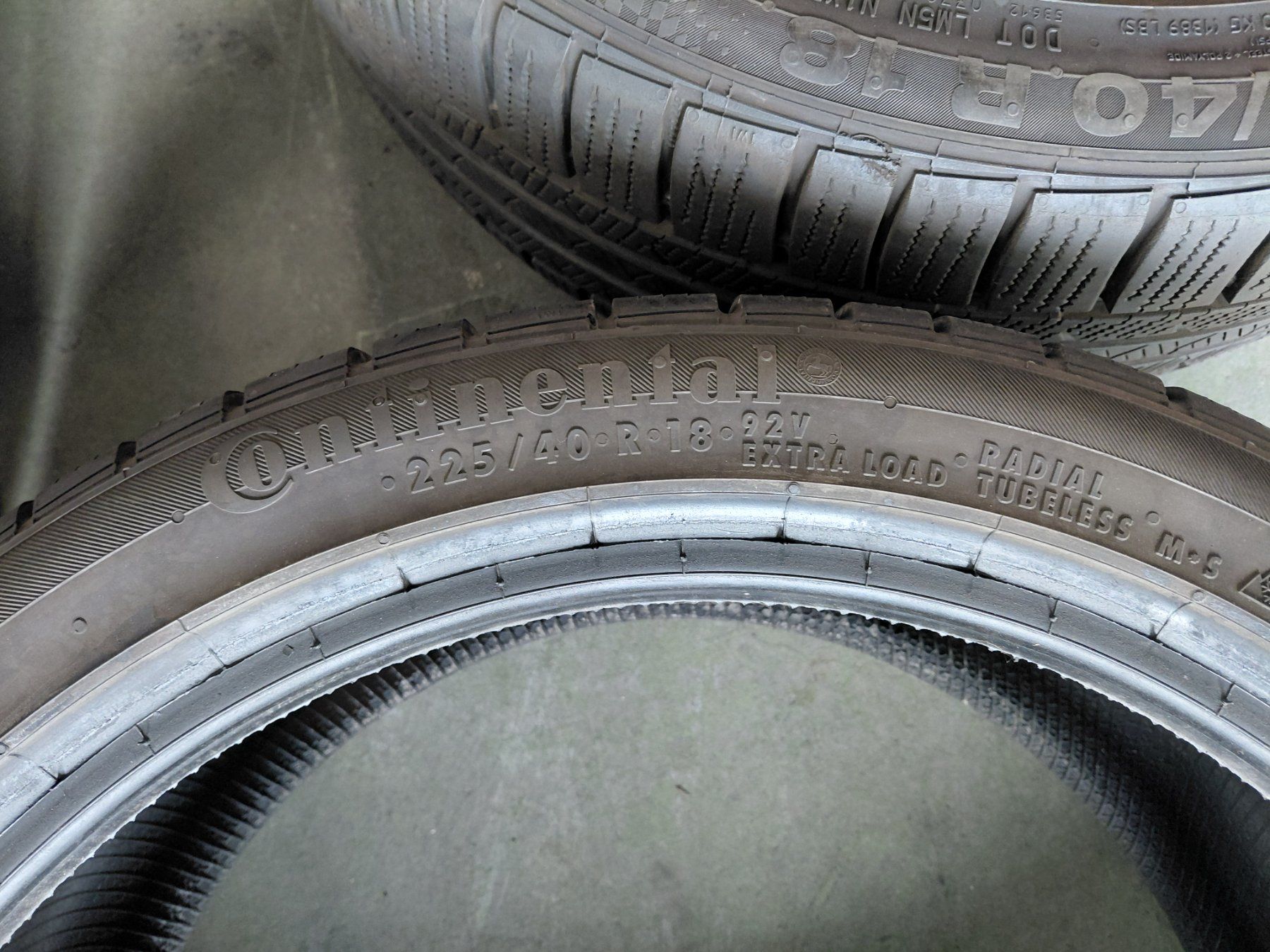 Continental Pneus & Kompletträder: Winterpneus – Gebraucht aus Himmelried von moonlight65 2