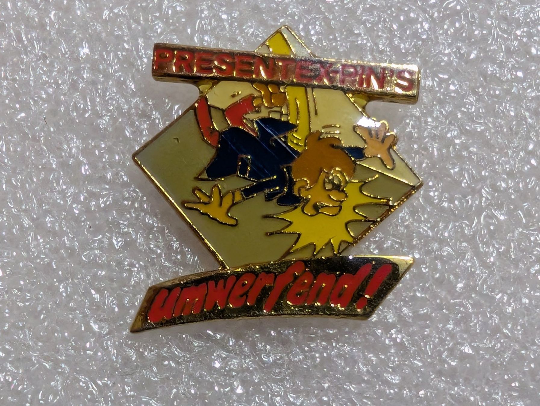 Placchette & Badge: Ansteckpin 252: Presentex Pin's – Usato da Oppligen venduto da Pin-Fall-Shop
