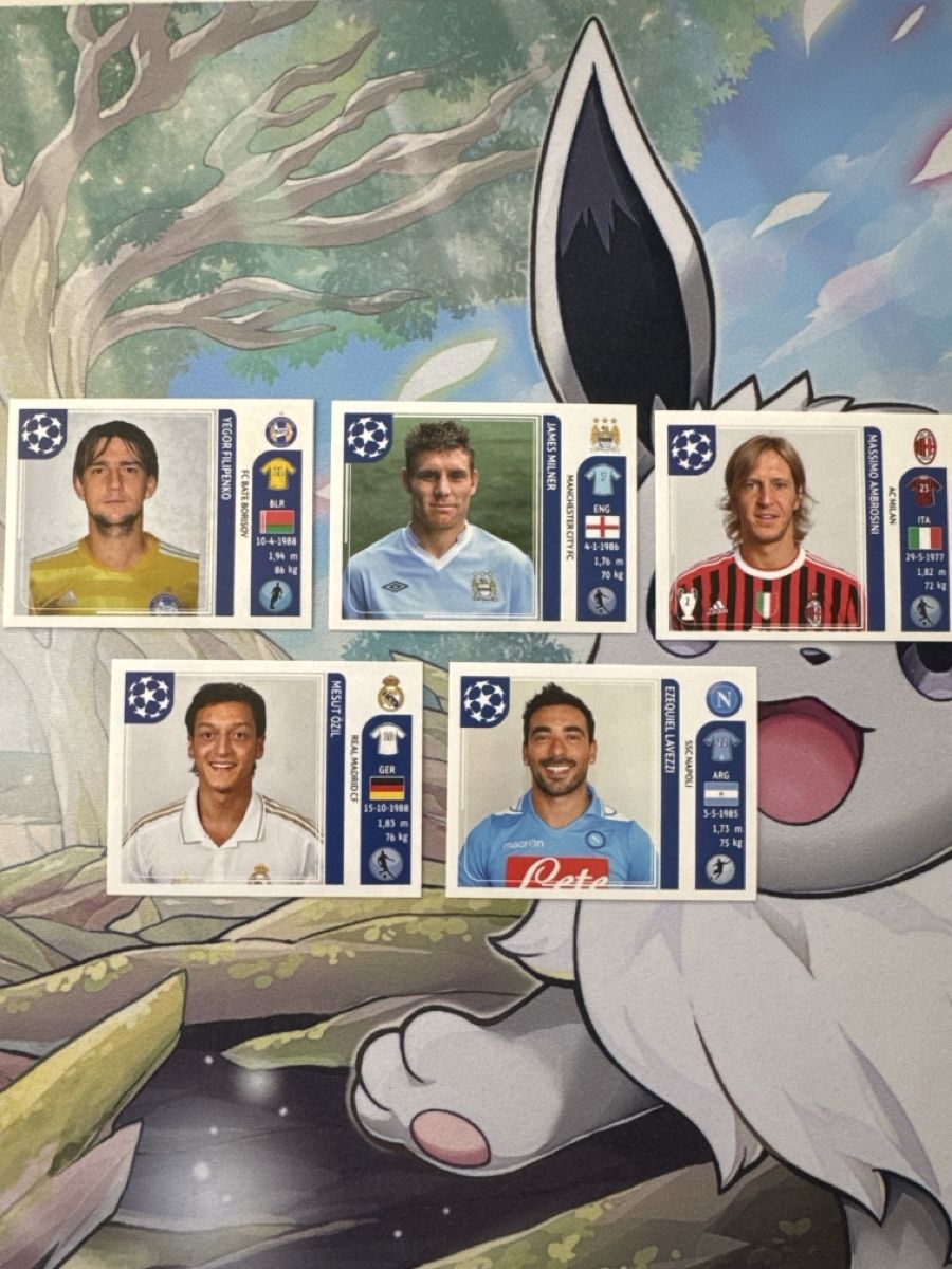 Panini Sammelbilder & Trading cards: Panini Stickers UEFA Champions League 2011-2012 – Gebraucht aus Wohlen AG von VittorioXY