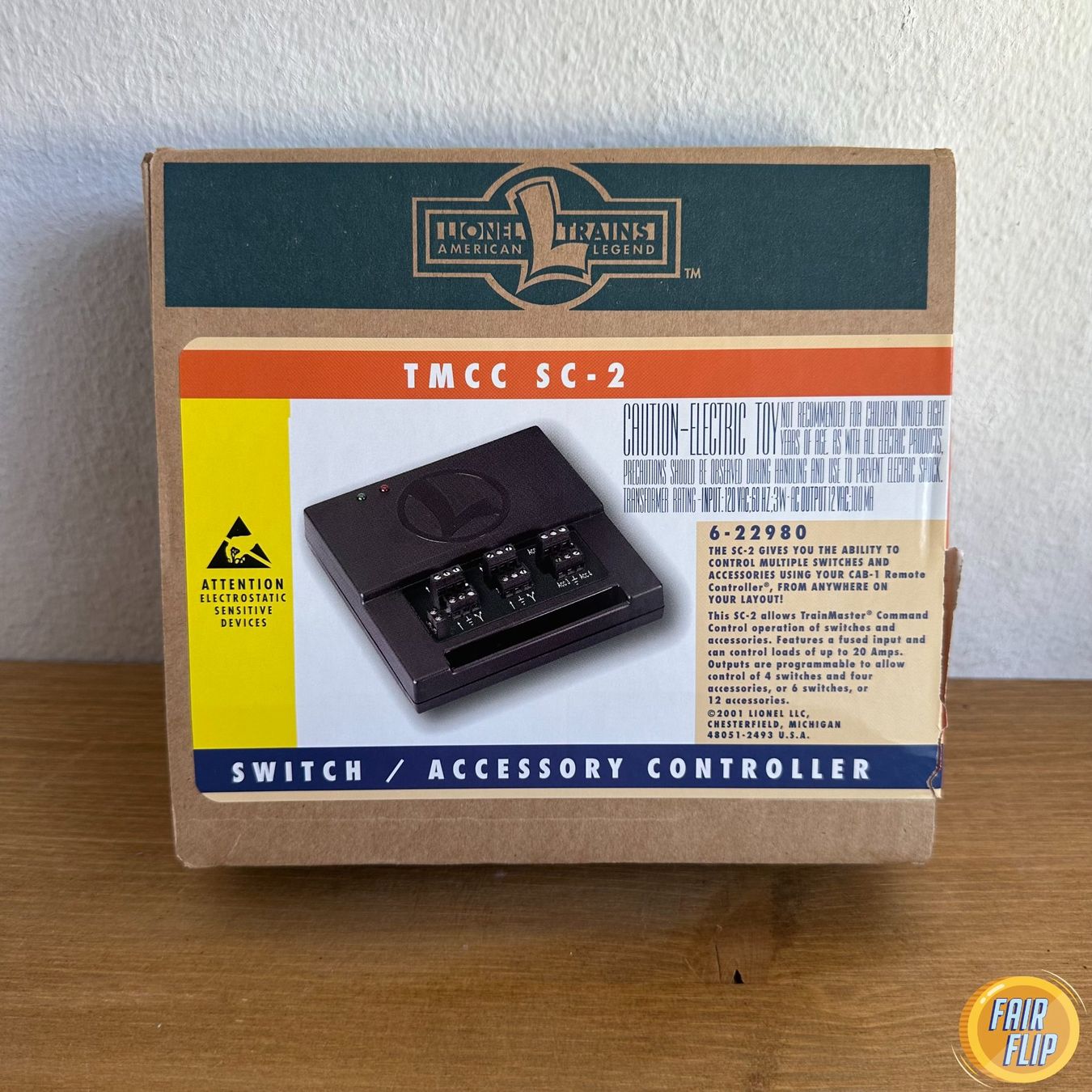Lionel Modellini di ferrovie: 6-22980 Lionel TMCC SC-2 Switch / Accessory Controller – Nuovo e nell'imballaggio originale da Luzern venduto da fairflip