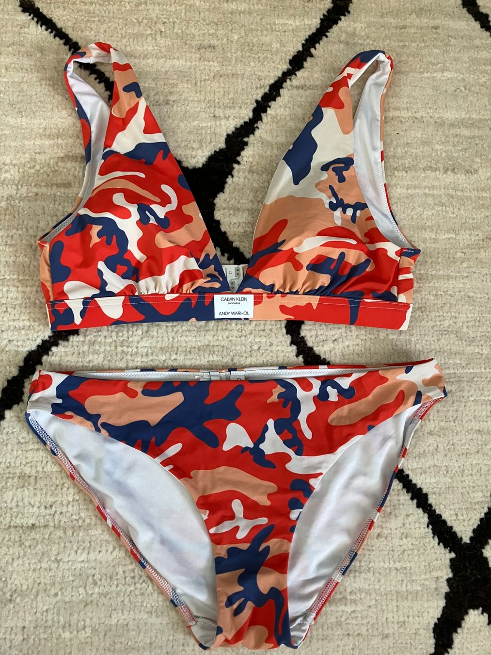 Calvin Klein Costumi da bagno & Bikini: Calvin Klein - Andy Warhol, Bikini, S – Usato da Baden venduto da jcm_9dkf