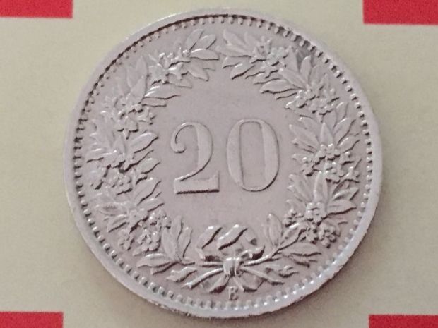 Tutti le monete: 20 Rappen 1969 ss-vz – Usato da Elsau venduto da herbybay 1