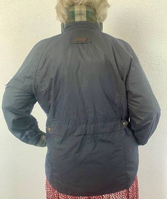 Barbour Giacche: Original "Barbour" Wax-Jacke blau - Gr.  46 – Usato da Kirchberg BE venduto da Rege