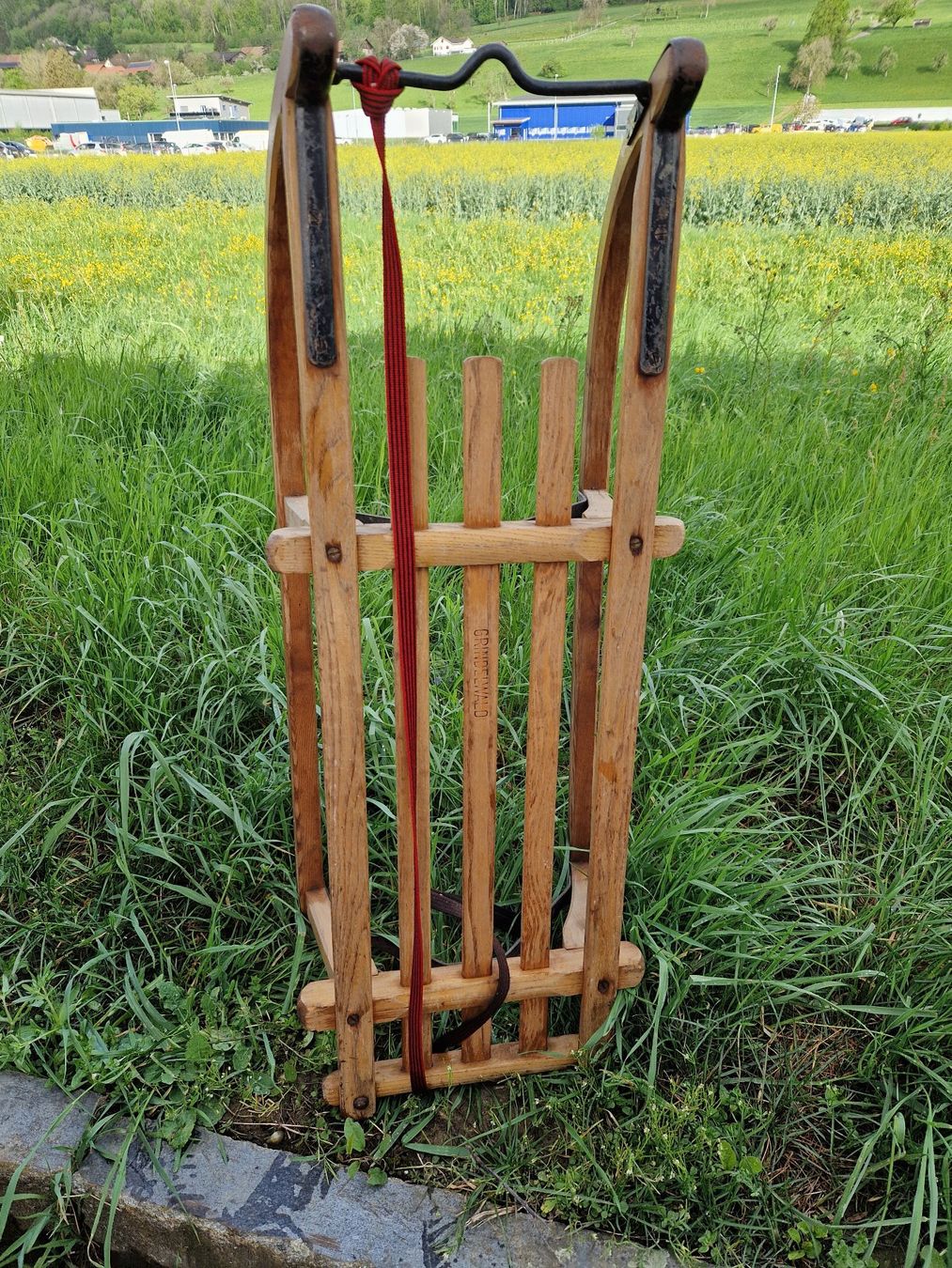 Slitta: Holzschlitten Grindelwald – Usato da Oensingen venduto da Urs0127