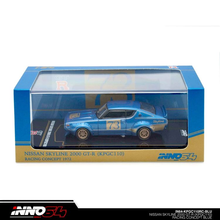 Nissan Skyline 2000 GT-R Racing Concept Blue 1:64 (Neu und ...