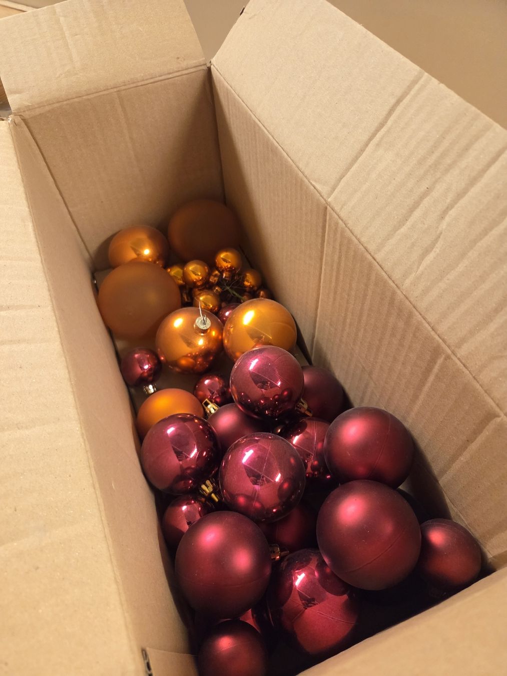 Tutte le decorazioni: Weihnachtskugeln rot orange – Usato da Fraubrunnen venduto da Ra_mos 1