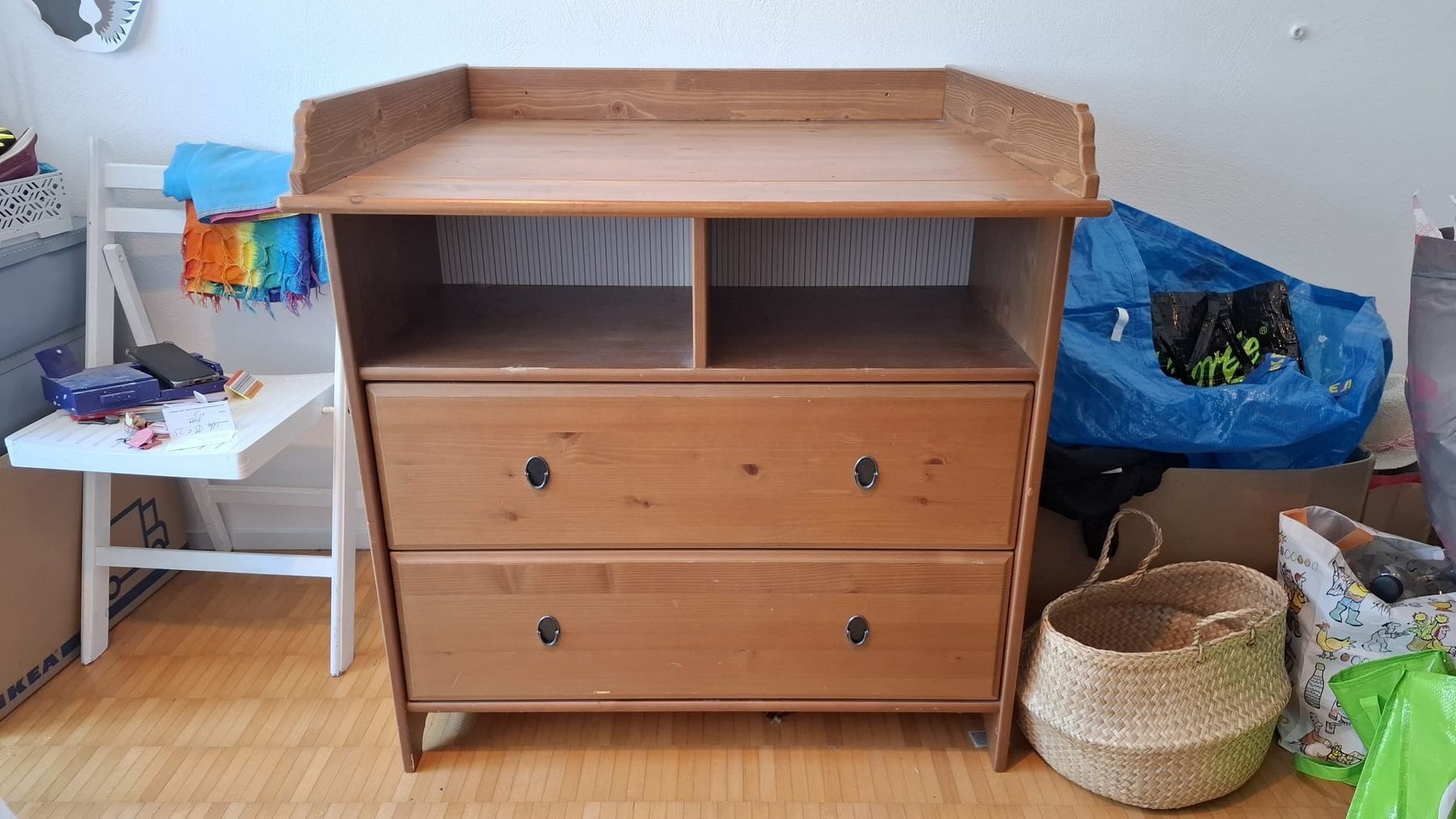 Ikea Cassettiere: Hemnes Kommode / Umbaubar zu Wickeltisch – Usato da Bassersdorf venduto da s-s-n-b-b 5