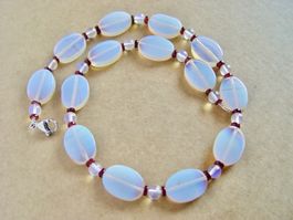 Collier Opalit und Karneol