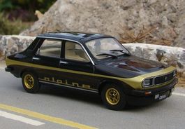 Renault 12 Alpine 1978 schwarz / gold