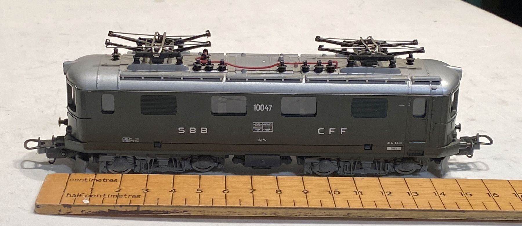 Lima Modellini di ferrovie: Lima L208067L E-Lok SBB-CFF 10047 – Usato da Sonceboz-Sombeval venduto da Decolove 2