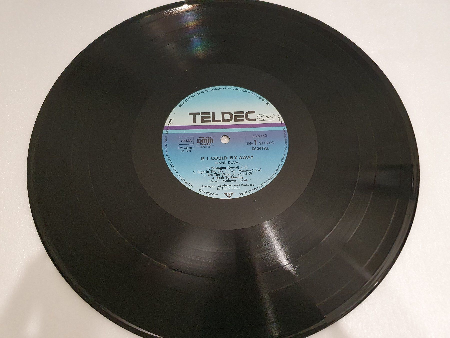 Dischi in vinile: Frank Duval – If I Could Fly Away – Usato da Uster venduto da Vinyl-Leidenschaft 2