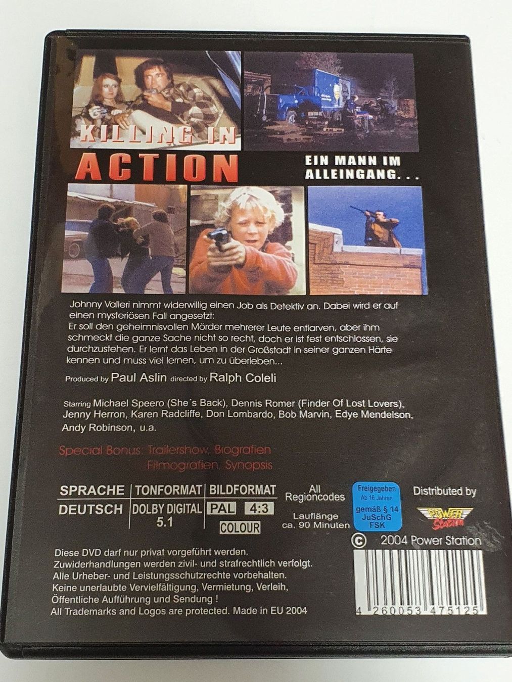 Alle DVDs: Mann im Alleingang Killing in Action DVD – Gebraucht aus Oberdorf BL von BaldenEagle 3