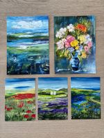 Kartenset mit Kunstkarten, inklusive Couvert - Unikat
