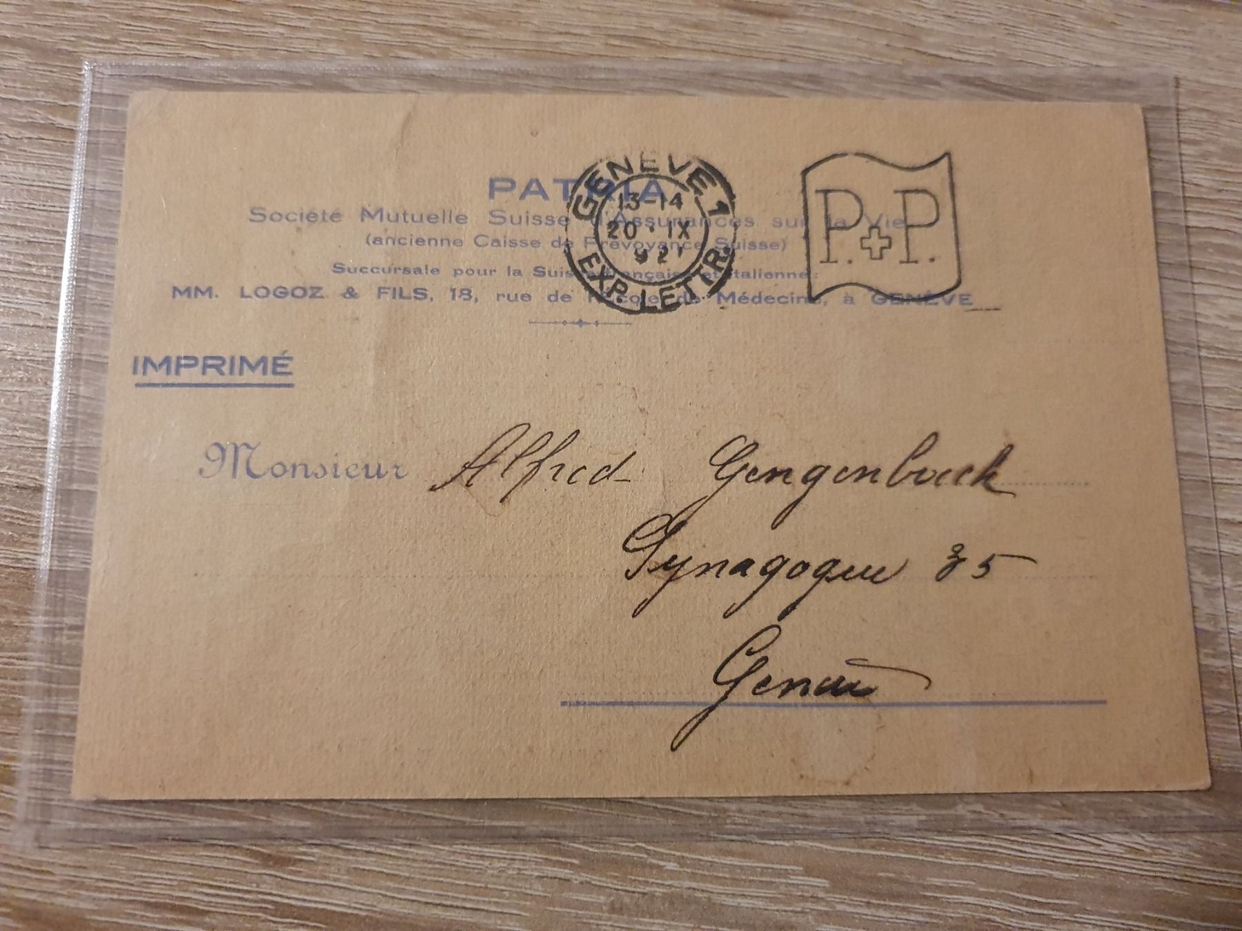 Tutti i francobolli: Genve P P – Usato da Balgach venduto da SIMEON27