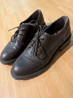braune Lederschuhe Gr. 38 (neuwertig)