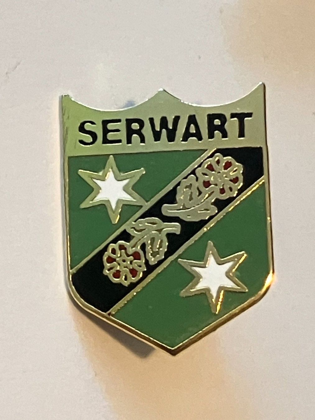 Placchette & Badge: 1 Pin Serwart – Usato da Basel venduto da djwwpp