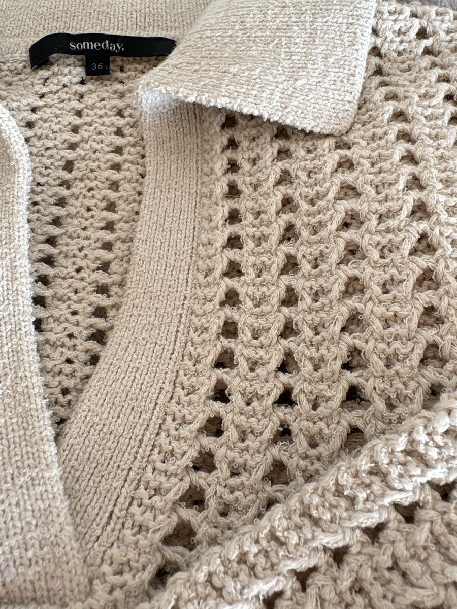 Someday Maglioni & Felpe: Someday. Strickpullover, beige, Gr. 36, neu! – Nuovo e nell'imballaggio originale da Malters venduto da Gisi80 3