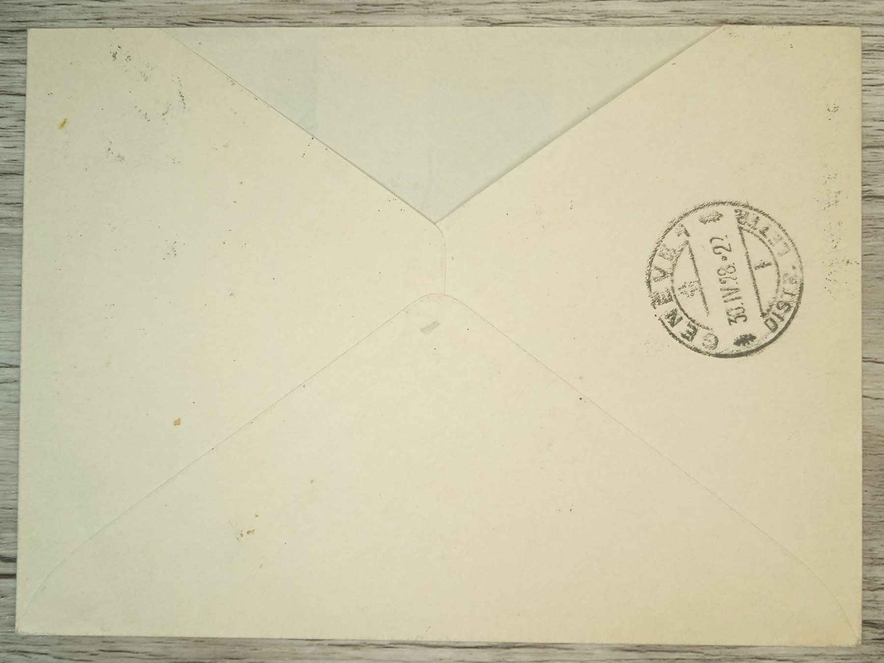 Alle Briefmarken: TR59 Enveloppe + Timbre Suisse 1923 FlugPost – Gebraucht aus Cousset von Patrick_Collections 1