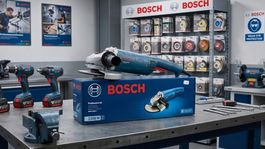 Bosch Winkelschleifer GWS 2200 J mit Wiederanlaufschutz