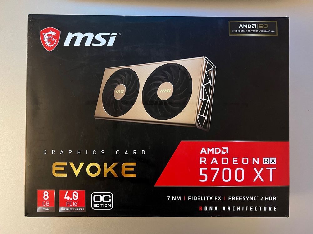 MSI Radeon RX 5700 XT EVOKE OC (Gebraucht) in Baar für CHF 175 – mit ...