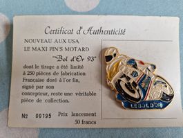 RARE Pin Bol d'Or 93 doré à l'or fin edition limité
